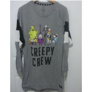 Disney The Nightmare before Christmas Nightgown Nightshirt sz Women's L (12-14)